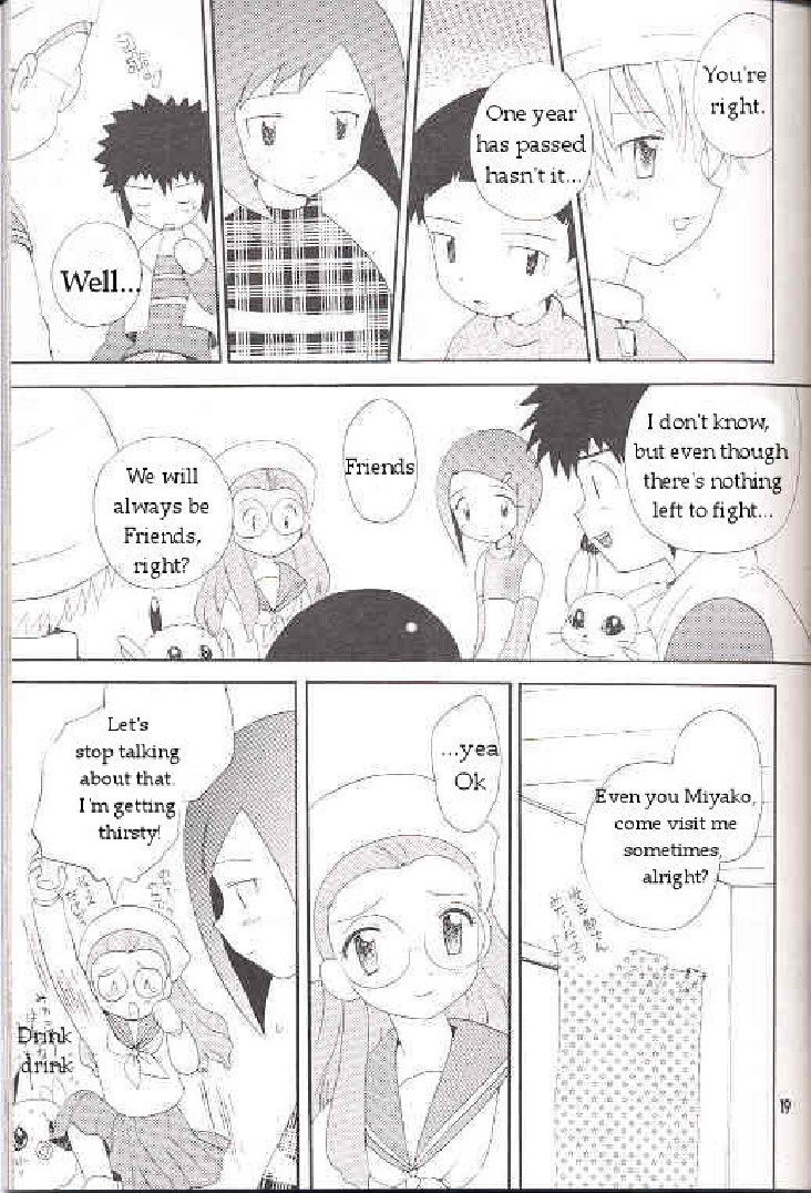 [KuruGuru DNA (Hoshiai Hilo)] Obore Sakana | Oboreuo (Digimon Adventure 02) [English] [Yaoi Haven Reborn] - Page 18