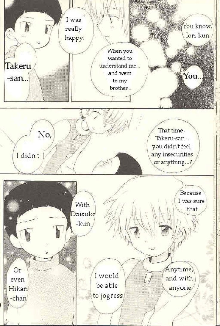 [KuruGuru DNA (Hoshiai Hilo)] Obore Sakana | Oboreuo (Digimon Adventure 02) [English] [Yaoi Haven Reborn] - Page 23