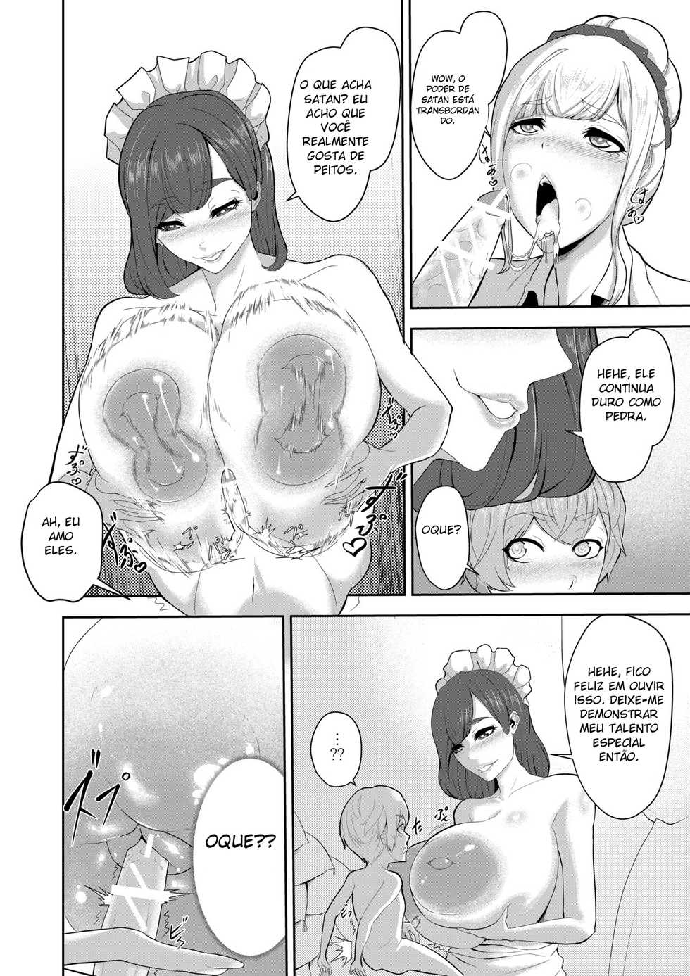 [Oshiro] Shota Maou to Majo Dorei no Houshi [Portuguese-BR] [Sugiora] - Page 10