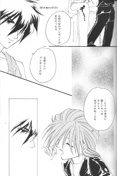 [Youkai Club (Hazuki Ayanosuke)] Amaryllis (Gundam Wing) - Page 27