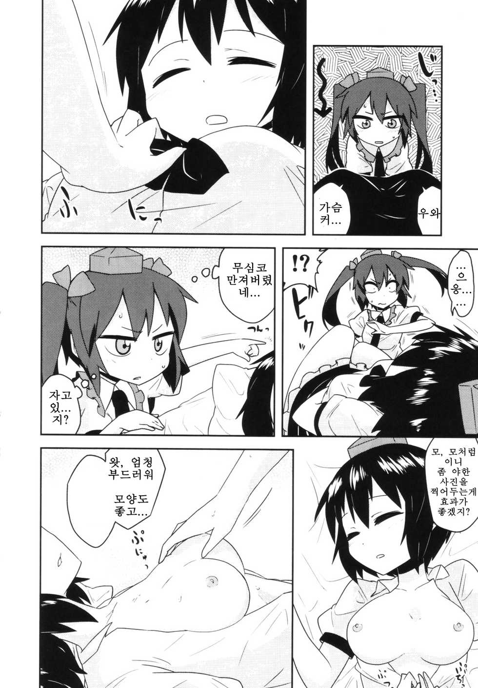(Reitaisai 9) [Ryokucha Combo (Various)] Touhou Suiminkan Goudoushi (Touhou Project) (korean) (part) - Page 5