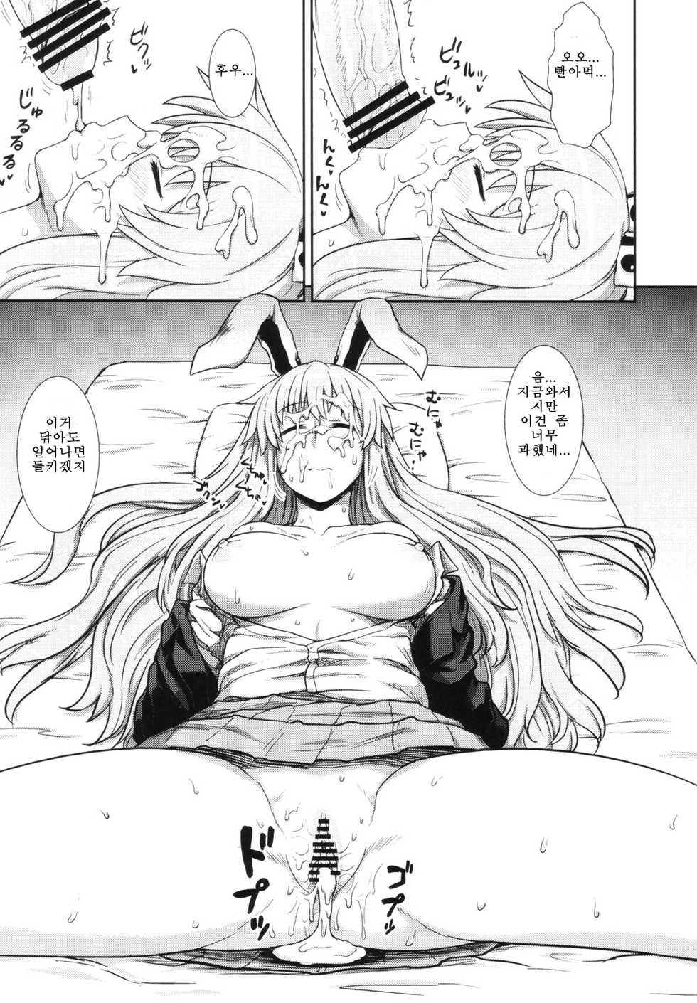 (Reitaisai 9) [Ryokucha Combo (Various)] Touhou Suiminkan Goudoushi (Touhou Project) (korean) (part) - Page 18