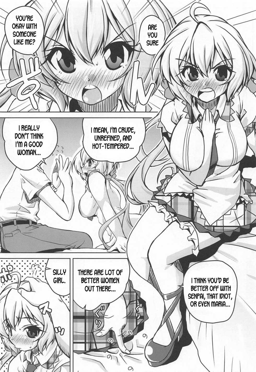 (COMIC1☆15) [Mado no Kuchibue Fuki (Madae Thor)] Junjou Karen na Yukine Chris to Love Love Otome na Ecchi (Senki Zesshou Symphogear) [English] [desudesu] - Page 3