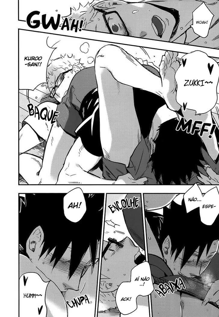 (RTS!!5) [cinnamon (Macho)] Kuroo-san ga Hen Nandesu! (Haikyuu!!) [Portuguese-BR] - Page 8