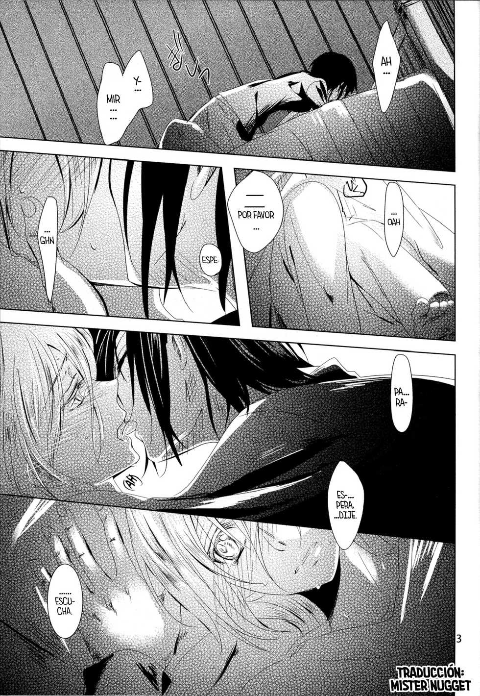 (C84) [Komorebitei (Sora)] Taisetsu Dakara. (Shingeki no Kyojin) [Spanish] [Mister Nugget] - Page 5