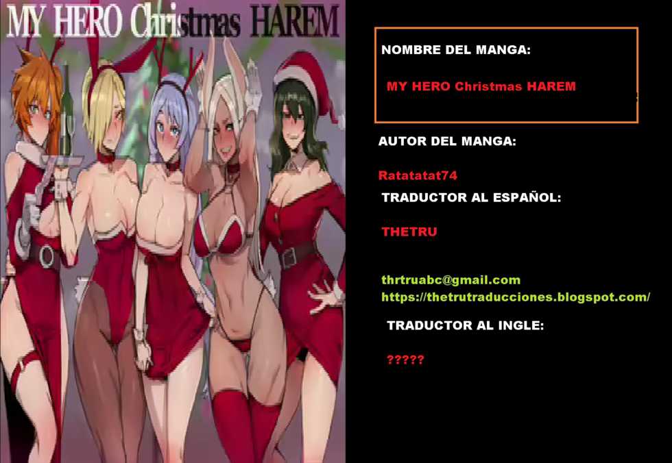 [ratatatat74] MY HERO Christmas HAREM (Boku no Hero Academia) [Spanish] - Page 32