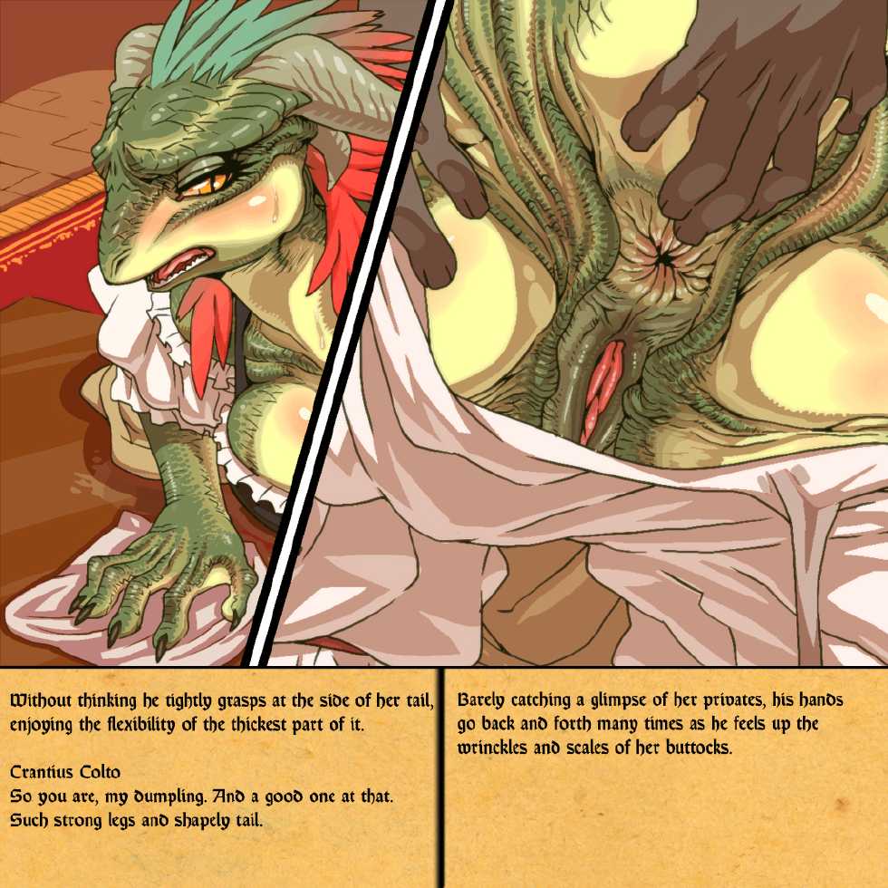 [Umasugiyu (Nezumin)] Rurou no Kishi | Exiled Warrior (The Elder Scrolls) [English] [Decensored] Scatless Version - Page 5