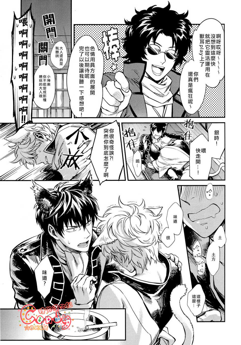 (HaruCC19) [3745HOUSE (MIkami Takeru)] Like cat and dog (Gintama) [Chinese] [糖分漢化組] - Page 14