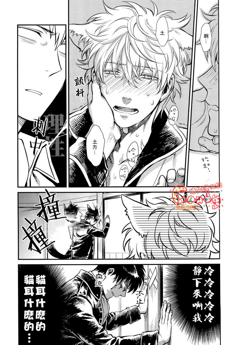 (HaruCC19) [3745HOUSE (MIkami Takeru)] Like cat and dog (Gintama) [Chinese] [糖分漢化組] - Page 16