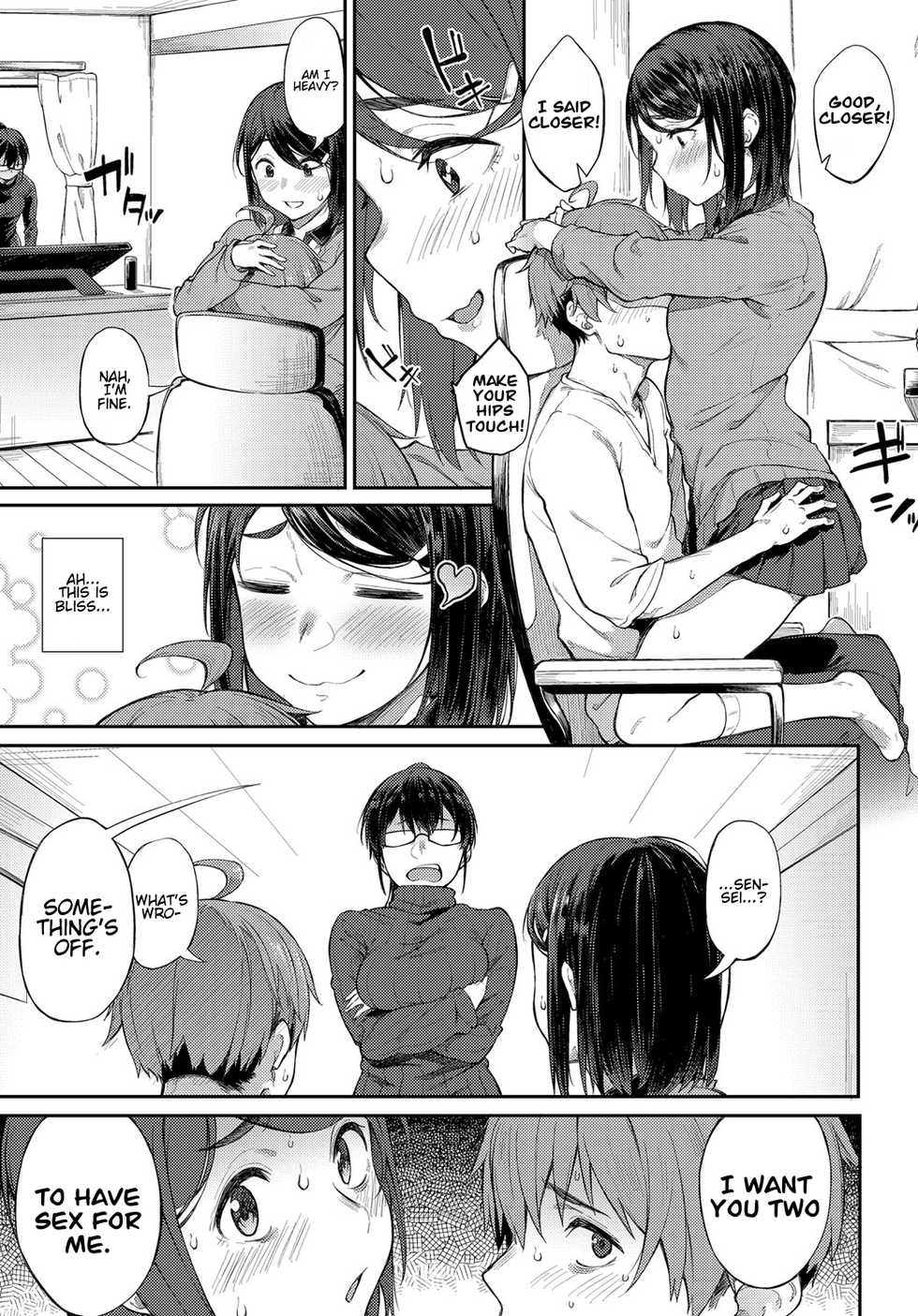 [Spiritus Tarou] Shimekiri Girigiri Threesome | End of the Line Deadline Threesome (COMIC Anthurium 2019-12) [English] [Hentai_Doctor] [Digital] - Page 3