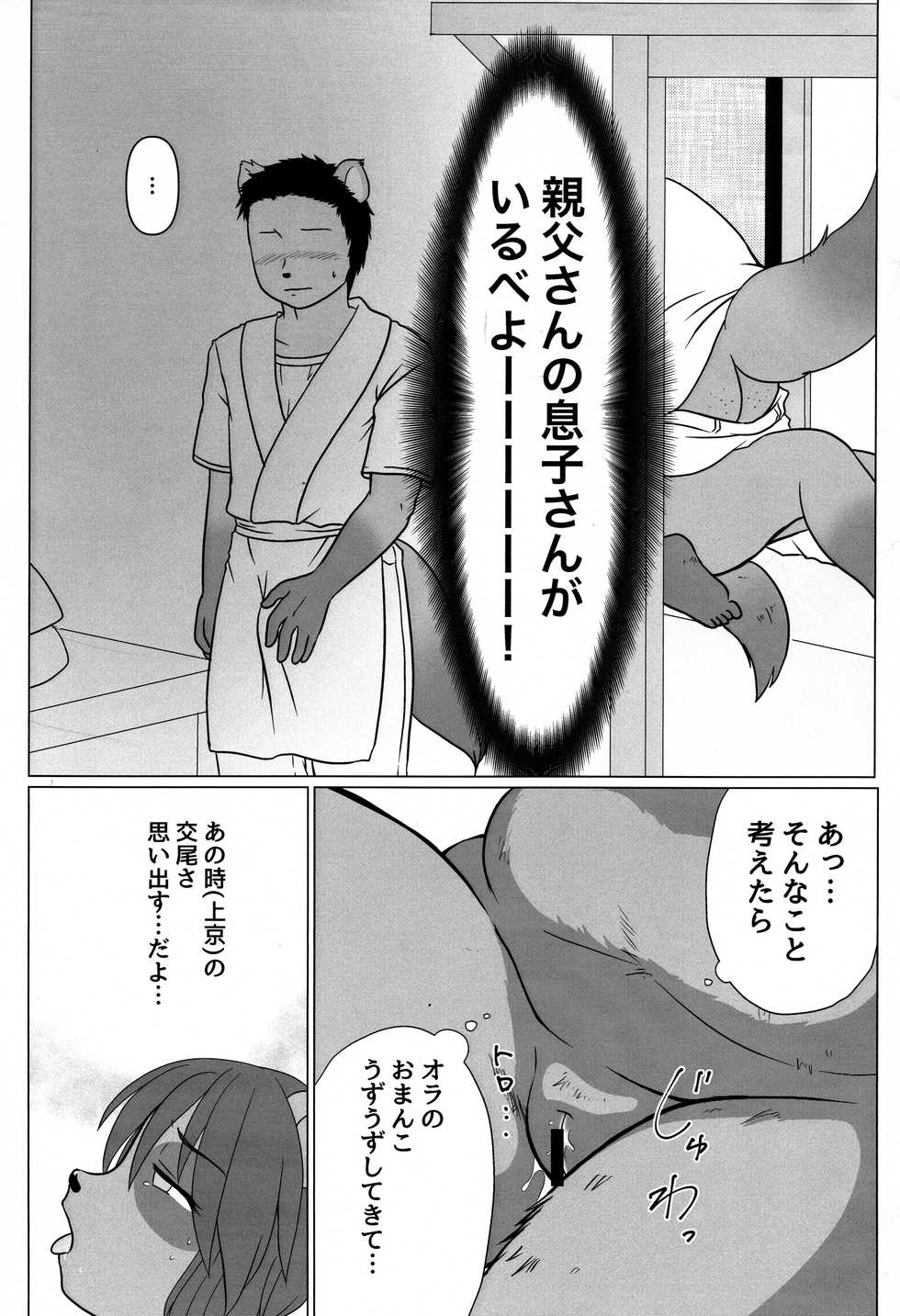 (Kemoket 9.5) [Kanamoriyama (Kanamori Yunene)] Tanuhame Seimen - Page 13