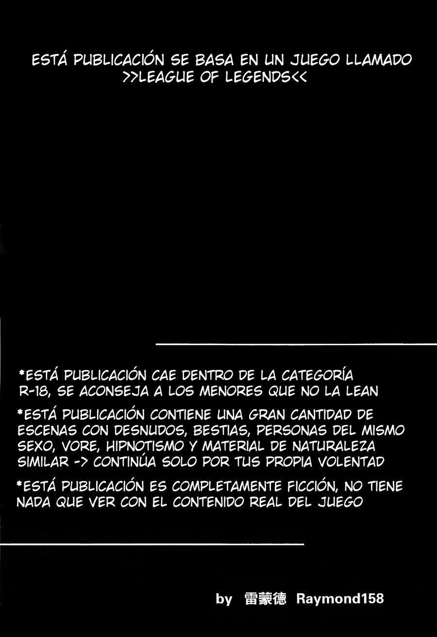 (FF33) [Raymond158] THE HUNTER'S DEADEND 2 (League of Legends) [Spanish] - Page 2