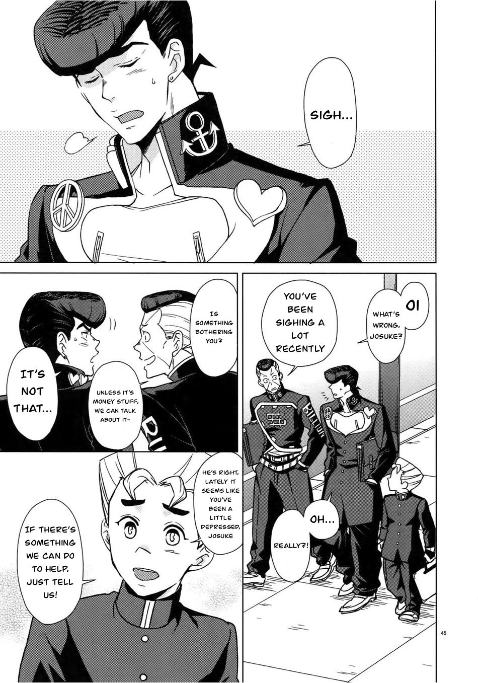 (Super The World 2018) [Chikadoh (Halco)] Please give me one more chance (TRSK LOG) (JoJo's Bizarre Adventure) [English] {Xeno_Vya} - Page 3