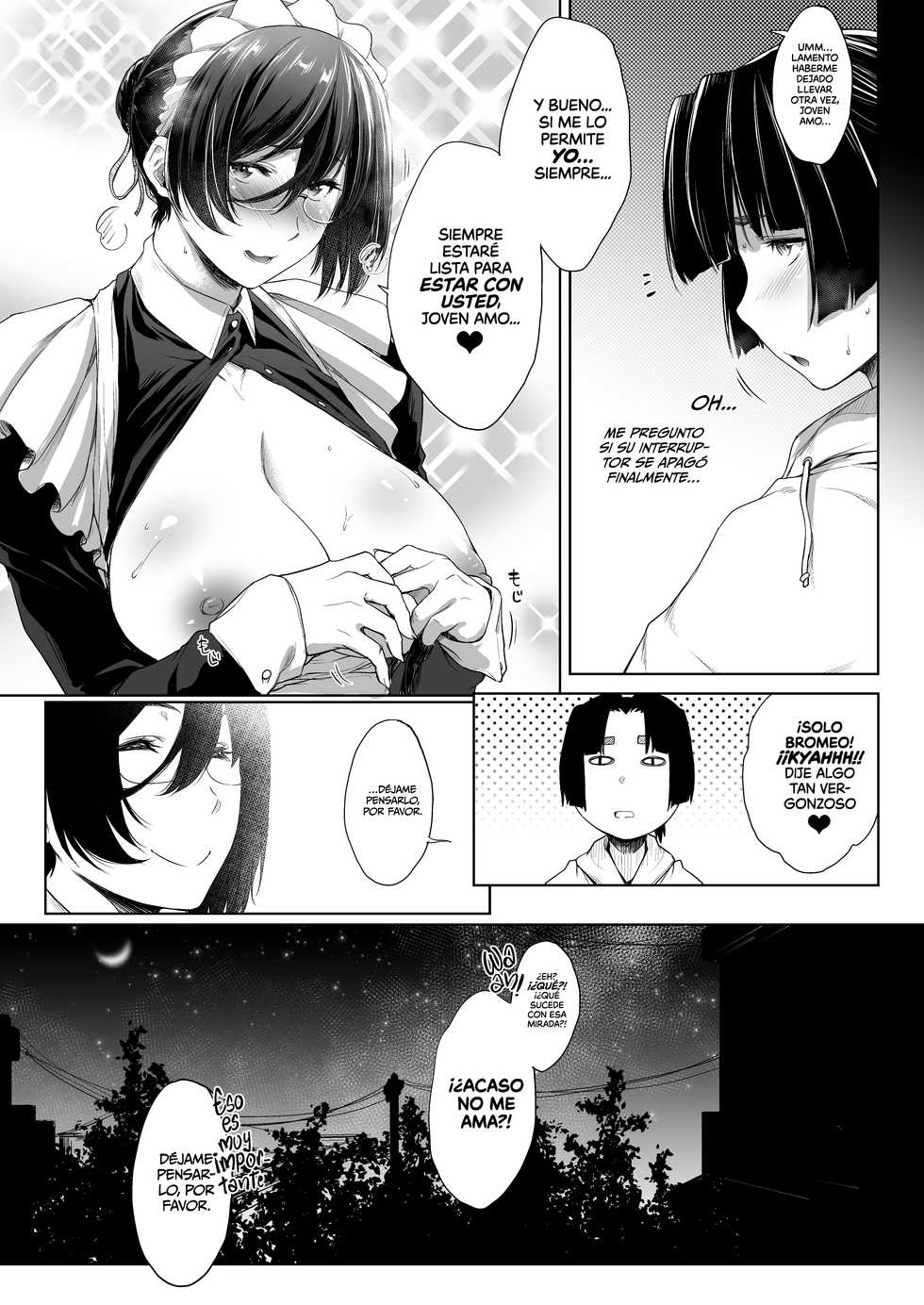 [O.S (Barlun)] Maid Kanojo to Toshishita Kareshi | El Joven Novio y La Novia Maid [Spanish] [EromegameTT y Hellsin] [Digital] - Page 22
