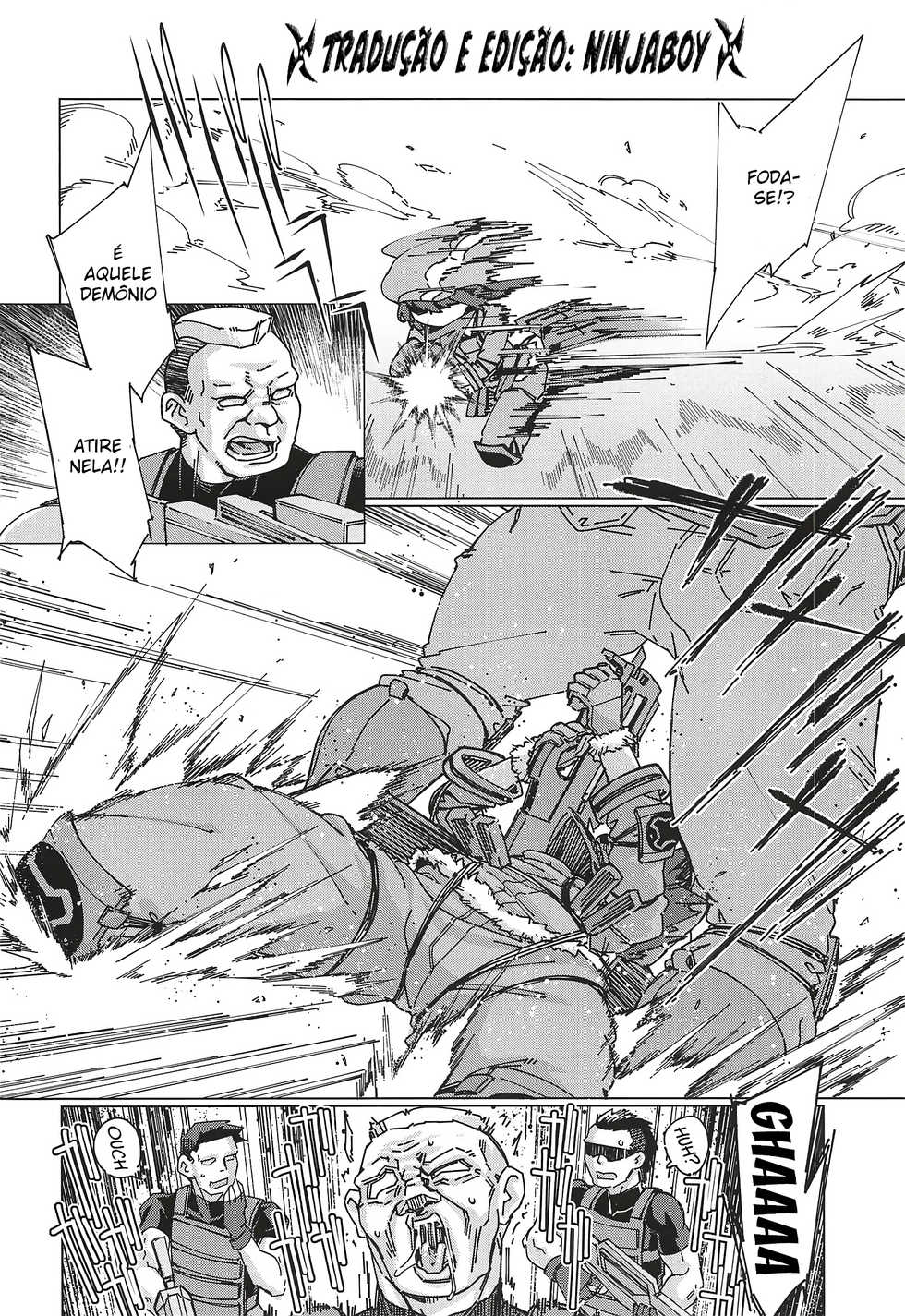 (Futaket 14.5) [Shichimen Soka (Sexyturkey)] Pink no Akuma ni Oshiri Ijirareru Hon (Sword Art Online Alternative Gun Gale Online) [Portuguese-BR] [Ninjaboy] - Page 3