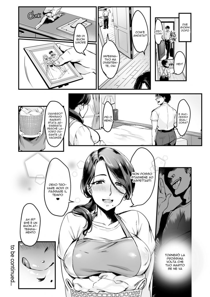 [Hatake no Oniku (Minamoto)] Tsuma ni Damatte Sokubaikai ni Ikun ja Nakatta 1 | Le Fantasie Di Una Moglie 1 [Italian] [Decensored] [Digital] - Page 23