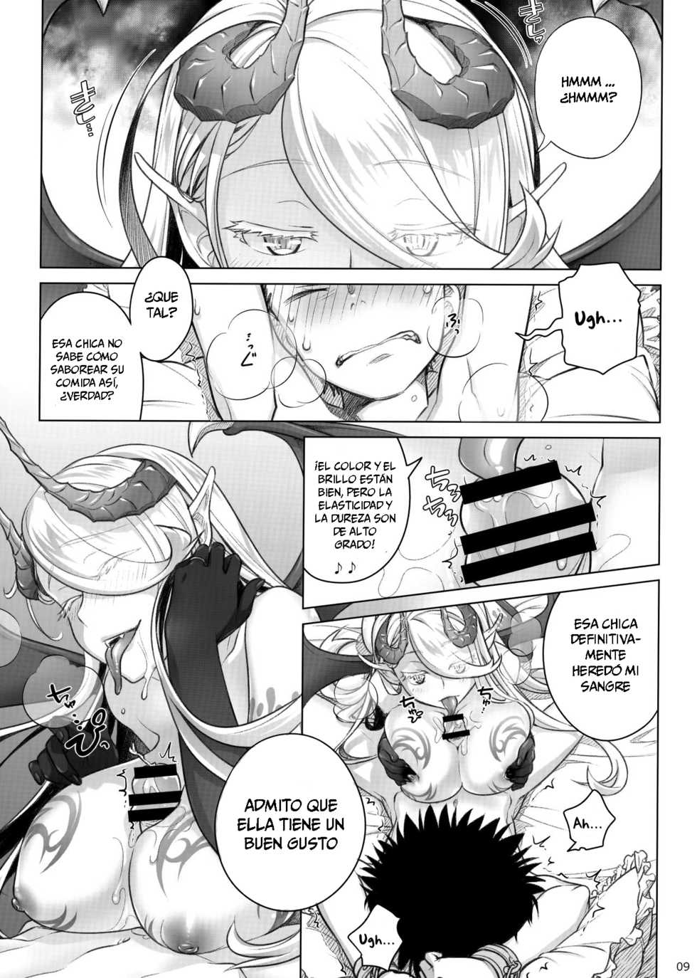 (C95) [Otaku Beam (Ootsuka Mahiro)] Spiritual Lunch 2 [Spanish] - Page 8