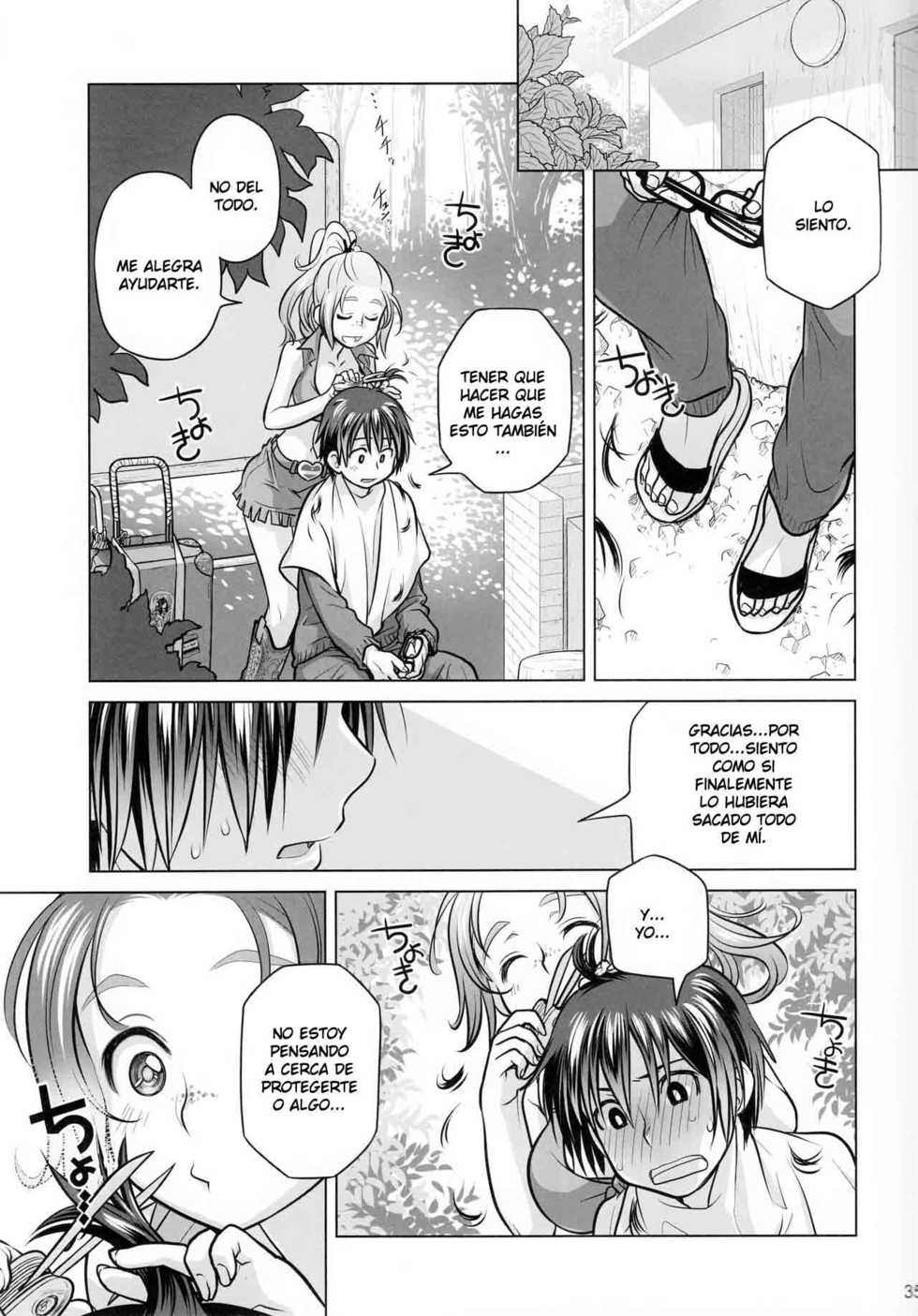 (COMITIA108) [Otaku Beam (Ootsuka Mahiro)] Sorako no Tabi 6 [Spanish] - Page 34