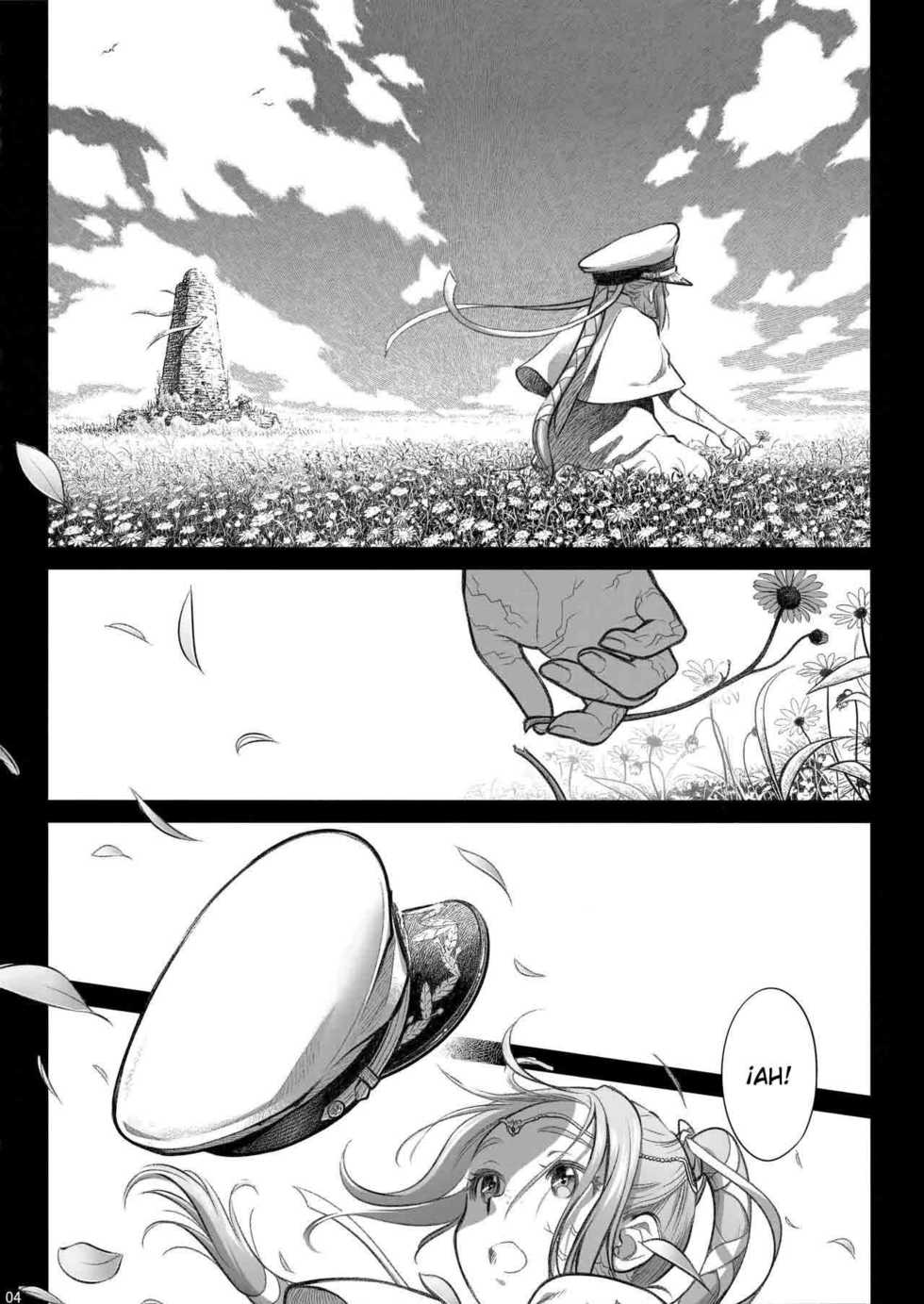 (C92) [Otaku Beam (Ootsuka Mahiro)] Sorako no Tabi 8 [Spanish] - Page 4