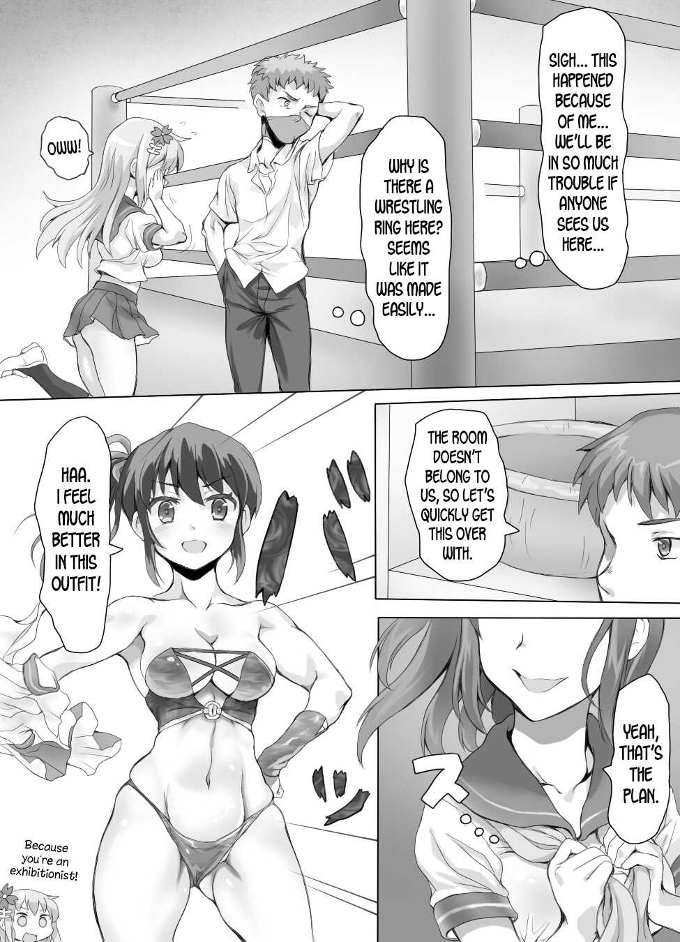 [Mitsunoho] Naburi Tokidoki Shasei zo Ku~tsu!! ~Onna ni Makerutte Donna Kimochidesu ka~ [English] [desudesu] - Page 8