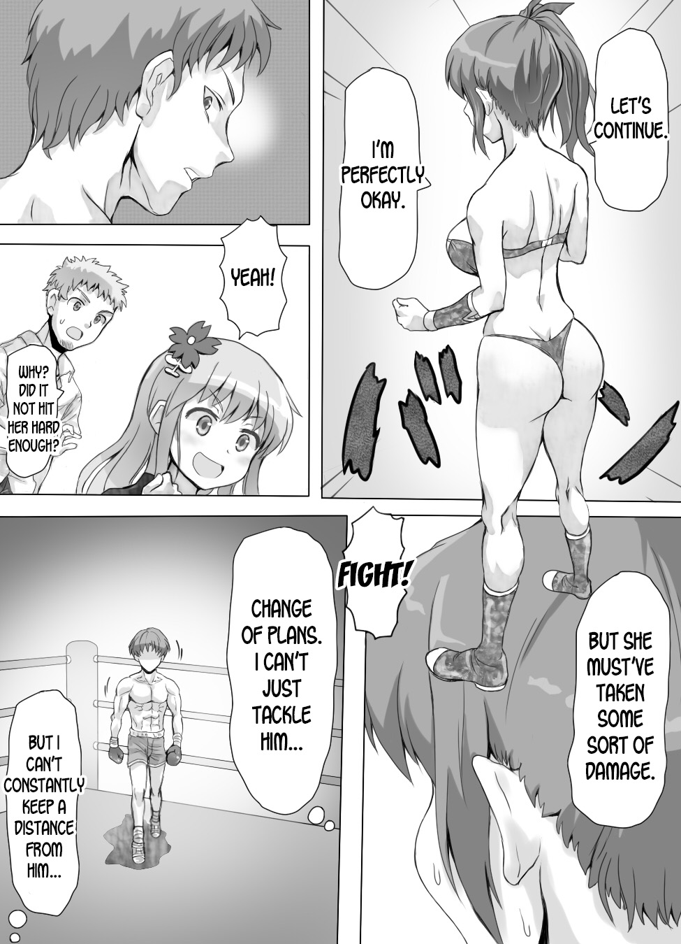 [Mitsunoho] Naburi Tokidoki Shasei zo Ku~tsu!! ~Onna ni Makerutte Donna Kimochidesu ka~ [English] [desudesu] - Page 16