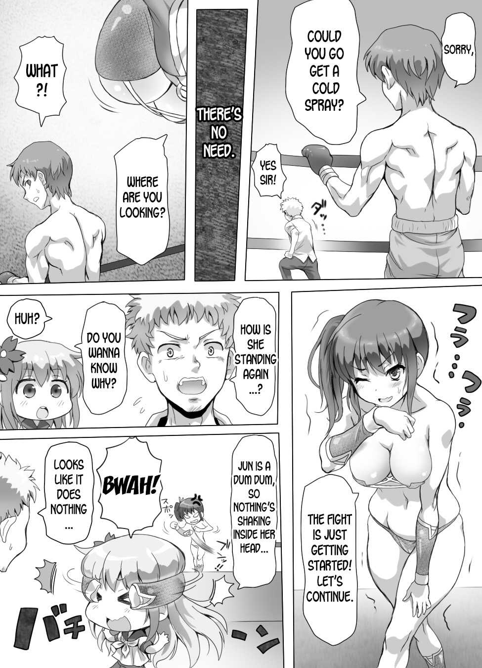 [Mitsunoho] Naburi Tokidoki Shasei zo Ku~tsu!! ~Onna ni Makerutte Donna Kimochidesu ka~ [English] [desudesu] - Page 19