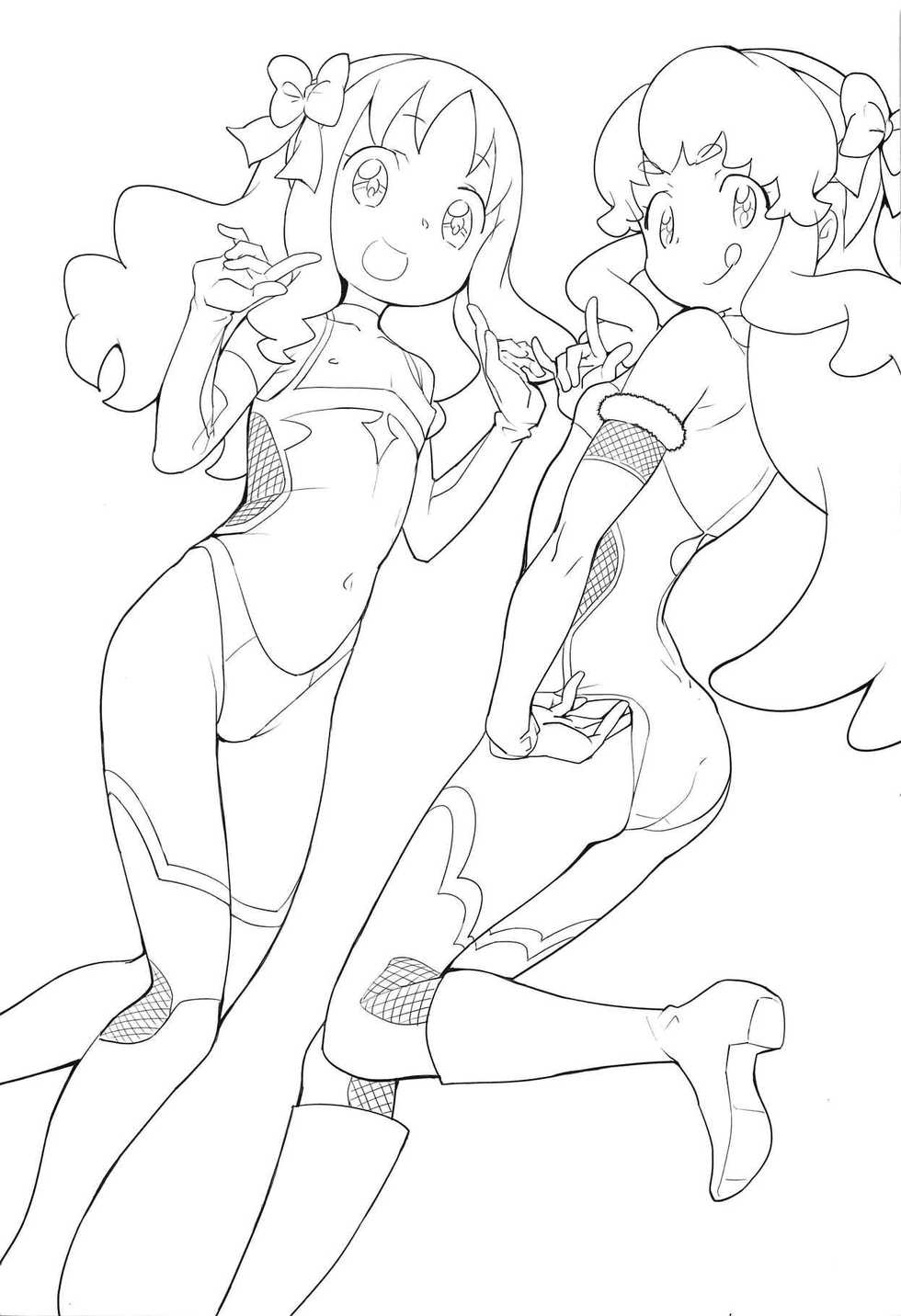 (C91) [COUNTER-CENSORSHIP (Ookami Uo)] Osharevo Taimanin Debut | 오샤레보 대마인 Debut (HappinessCharge PreCure!, HeartCatch PreCure!) [Korean] - Page 3