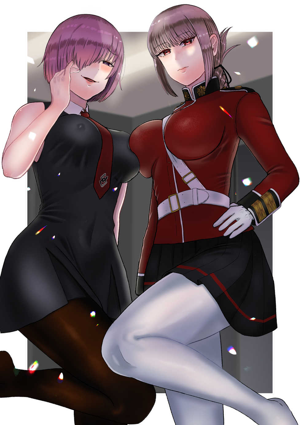 [Okuchi no Okuchi (Watari Kaoru)] Fuchou to Kouhai no Oshasei Jigoku (Fate/Grand Order) [Digital] - Page 2