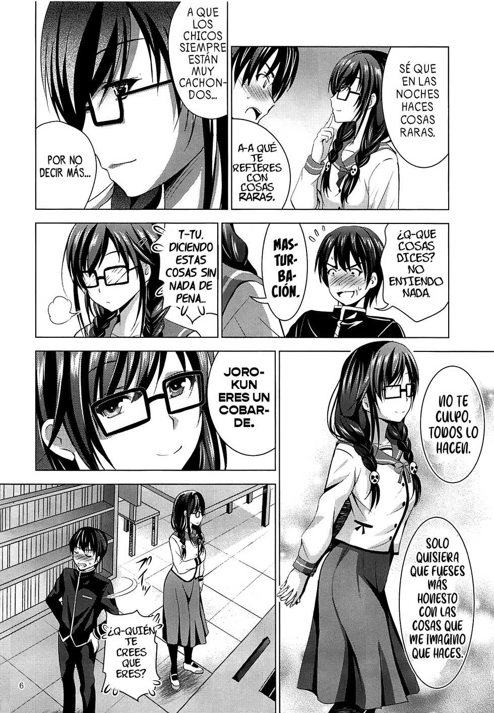 (COMIC1☆16) [Studio BIG-X (Arino Hiroshi)] MOUSOU THEATER 62 (Ore o Suki nano wa Omae dake kayo) [Spanish] - Page 5