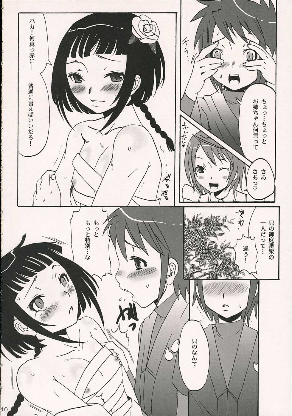 (SC30) [Chika Sekai (Palco Nagashima)] Otome in Jipang (Mai-Otome) - Page 9