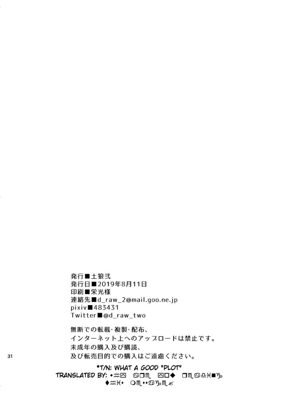 [Draw Two (Draw2)] Natsu no Yomichi nya Ki o Tsukena [English] [Digital] - Page 32