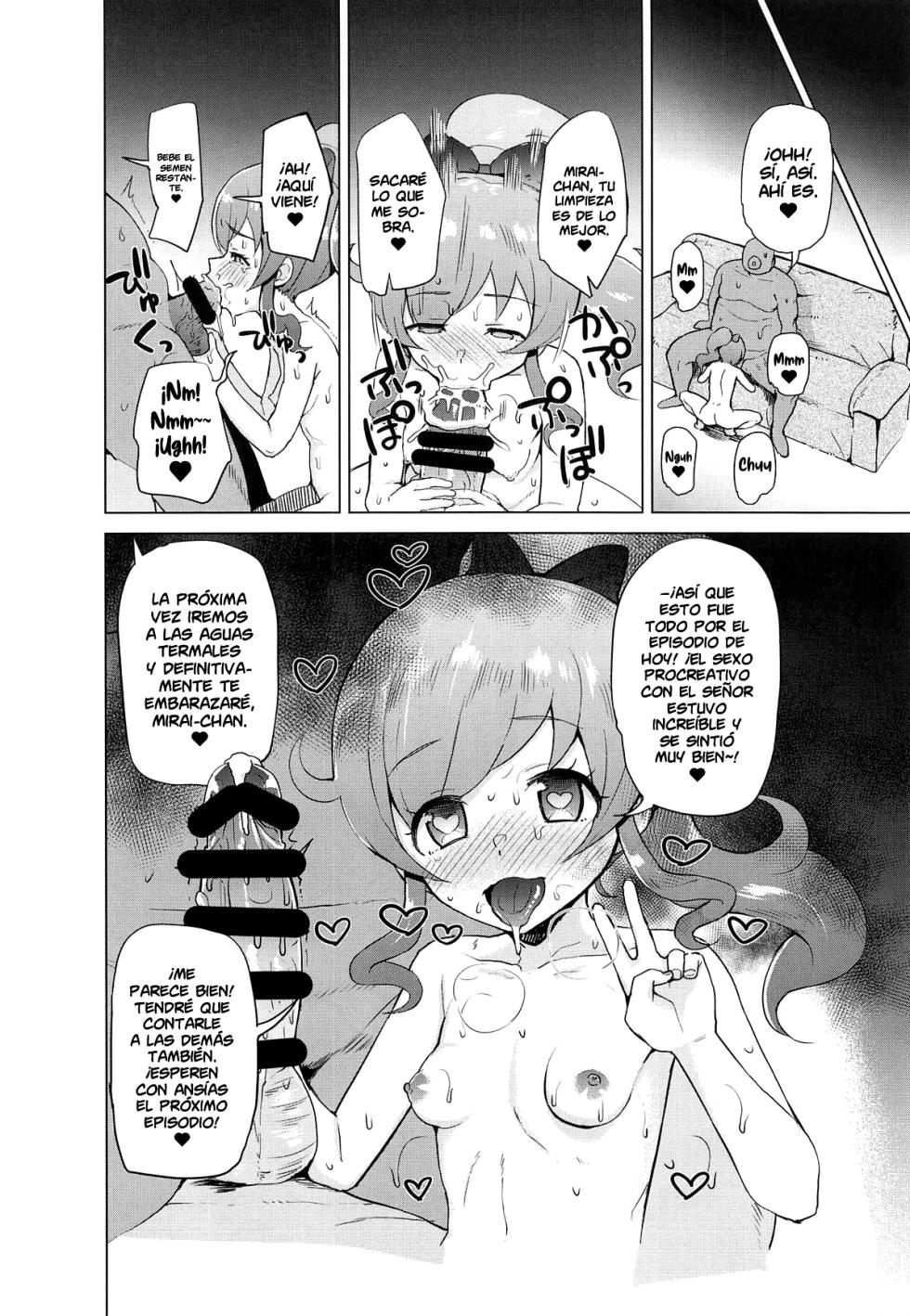 (COMIC1☆15) [Magetarudou (Danchino)] Saimin de Yatte Mita!! | ¡Probando la Hipnosis! (Kiratto Pri Chan) [Spanish] [NekoCreme] - Page 19
