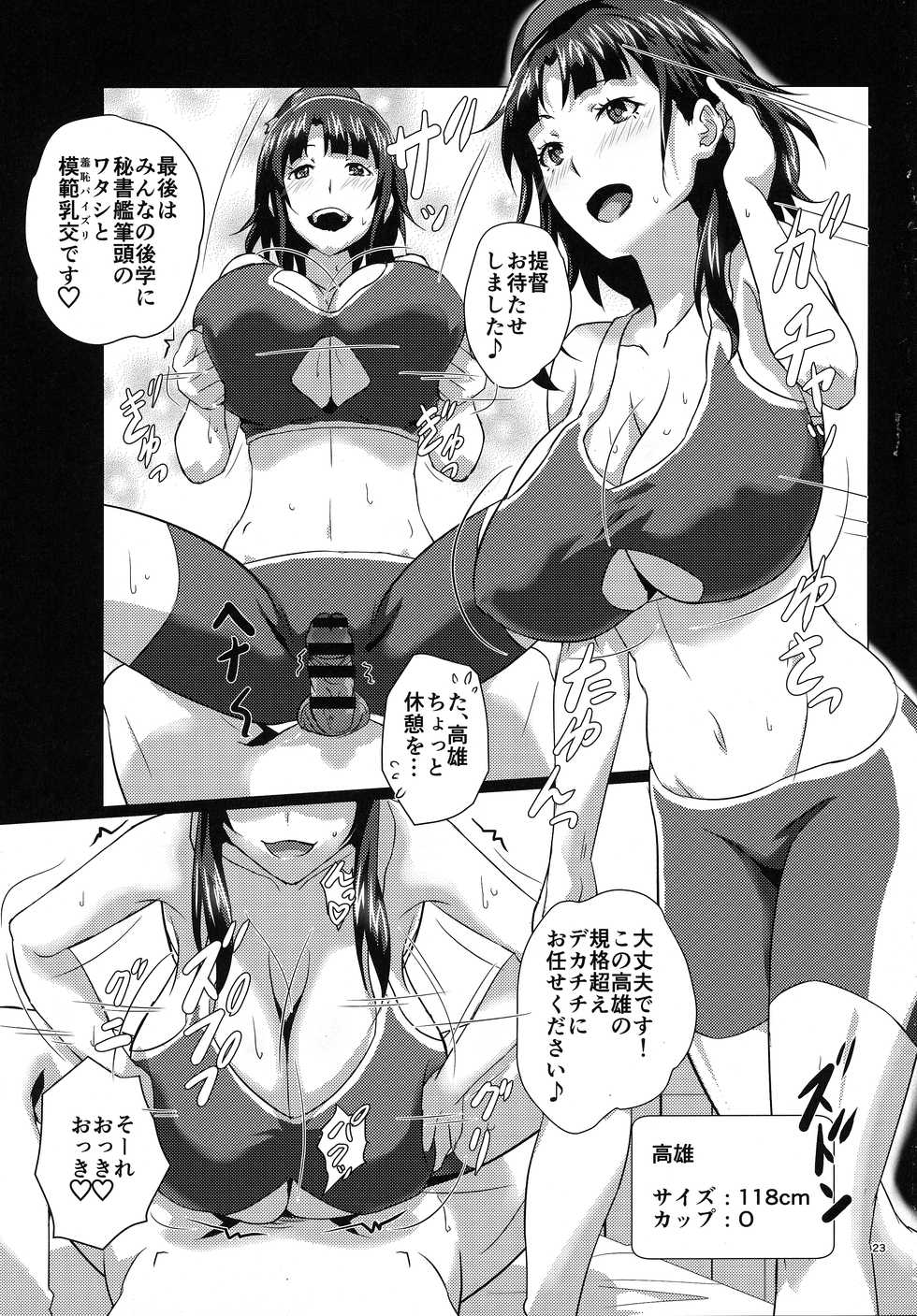 (C97) [METAL-WIND (Sangou)] Kanmusu Paizuri Ceremony (Kantai Collection -KanColle-) - Page 22