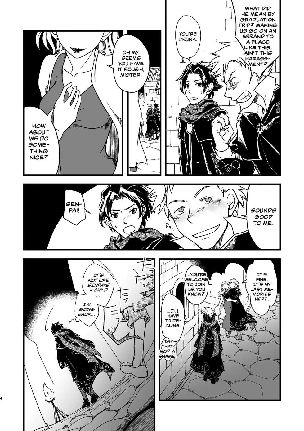 (TWINKLE MIRAGE 10) [Sasori no Karaage (ot)] 10-Nen-me no saikai | A 10-Year Reunion (Octopath Traveler) [English] [CulturedCommissions] - Page 3