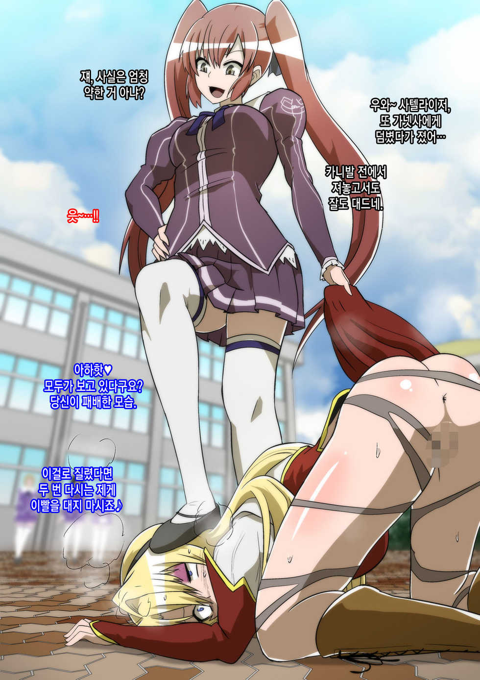 [Shihai Shoujo (Dining)] Satellizer Bad End!! (Freezing) [Korean] [MMG] - Page 10
