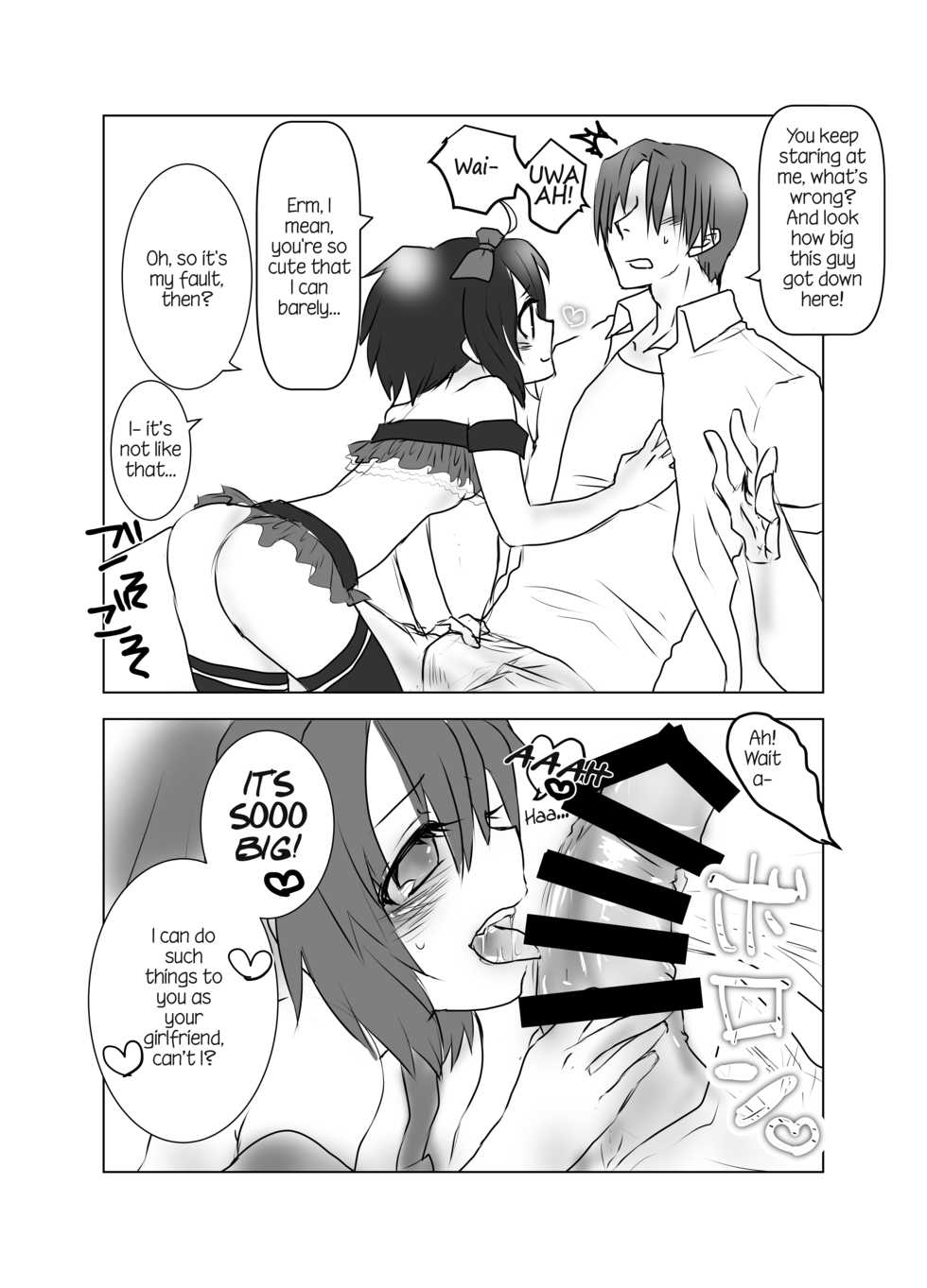 [Onegai Darling 36°C (Tsukune)] Hajime-chan ga Senpai tte Yonde Kureru Hon | A Book Where Hajime-san Calls me Senpai (Saki) [English] [EHCOVE] [Digital] - Page 6