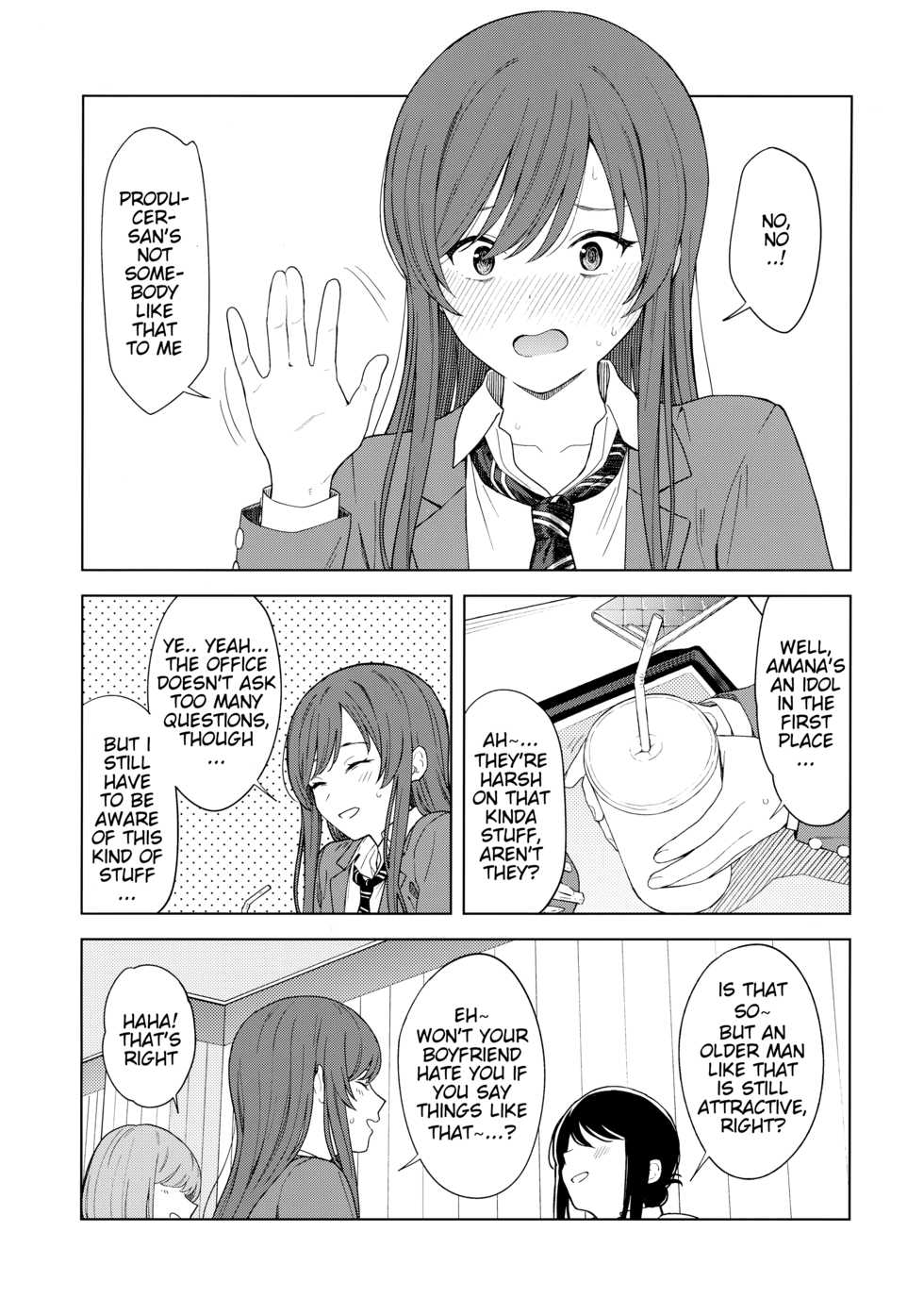 [Titano-makhia (Mikaduchi)] "Anone, P-san Amana..." (THE iDOLM@STER: Shiny Colors) [English] [SatorinTL] - Page 8