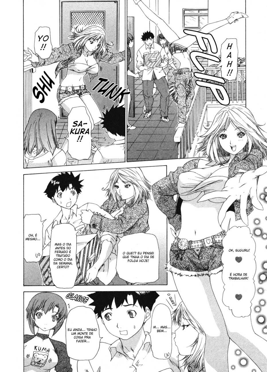 [Yunagi Kahoru] Kininaru Roommate 3 [Portuguese-BR] [Gekkou Scans] - Page 13