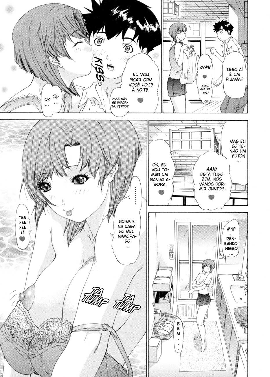 [Yunagi Kahoru] Kininaru Roommate 3 [Portuguese-BR] [Gekkou Scans] - Page 38
