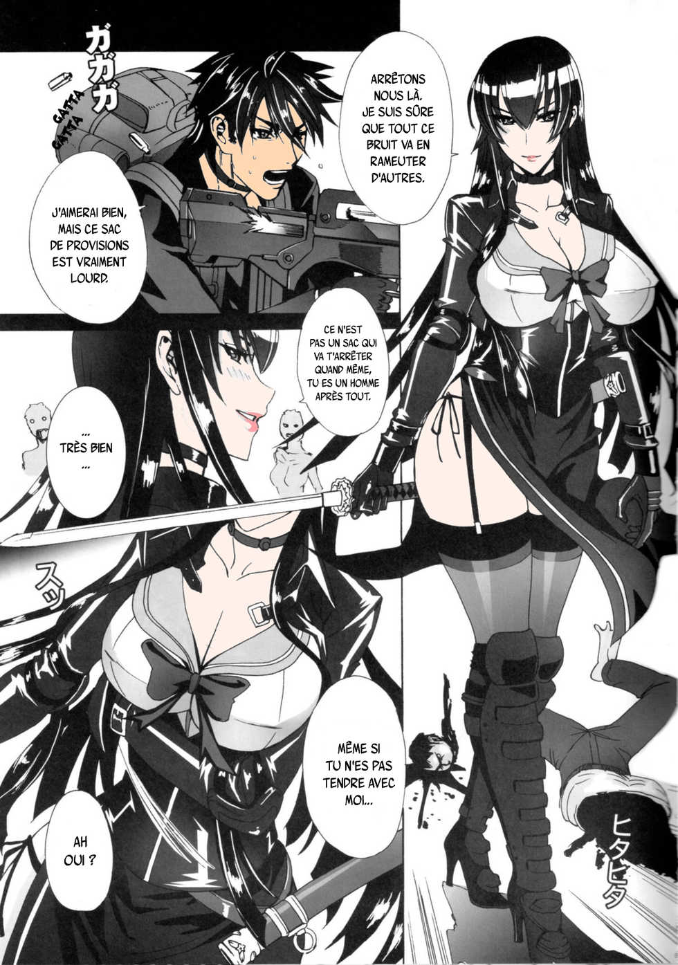 (C79) [Maidoll (Fei)] Kiss of the Dead (Highschool of the Dead) [French] [SAXtrad] [Colorized] - Page 6