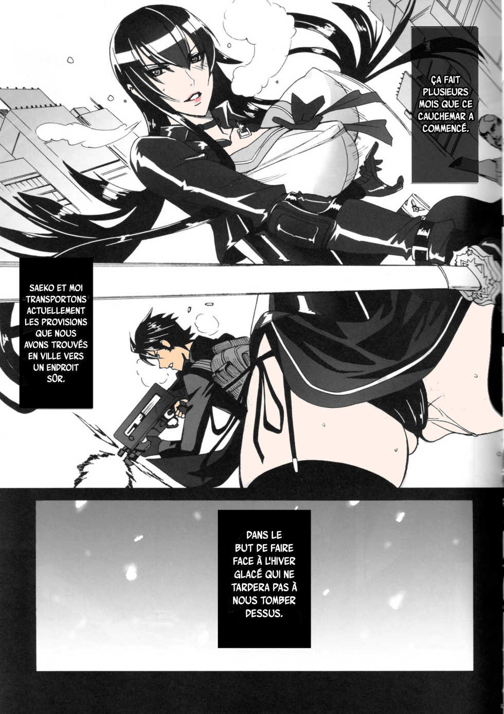 (C79) [Maidoll (Fei)] Kiss of the Dead (Highschool of the Dead) [French] [SAXtrad] [Colorized] - Page 8