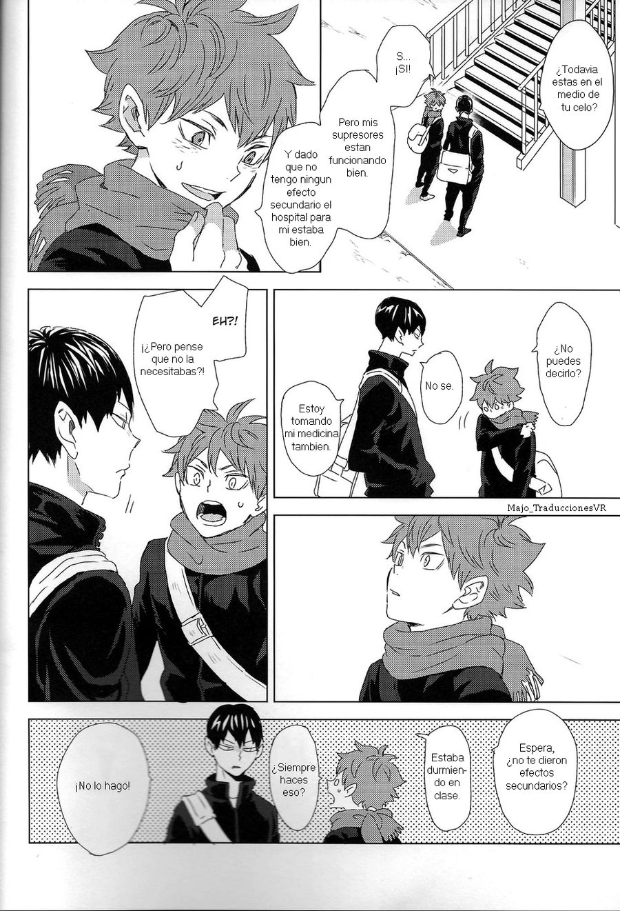 (C95) [Bubunhanten (Kazuki Rai)] Unmei nante Iranai Gekan (Haikyuu!!) [Spanish] - Page 14