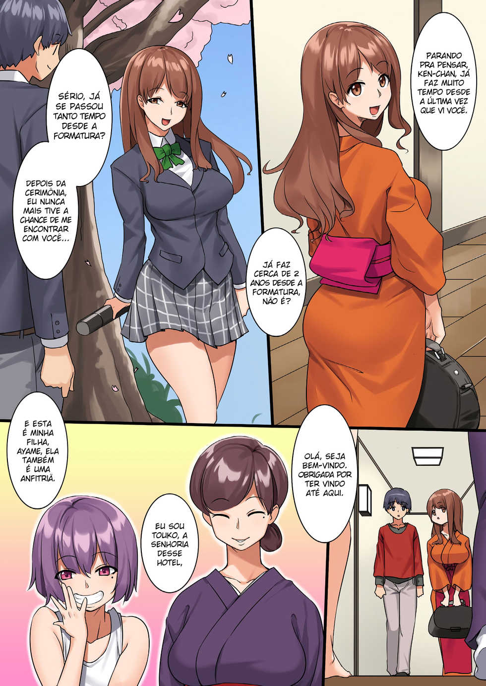 [Nijitsuya Kenkyuujo (Mafen)] Yarechau Onsen Ryokan [Portuguese-BR] {HentaiKai + Guaxinim} [Digital] - Page 3