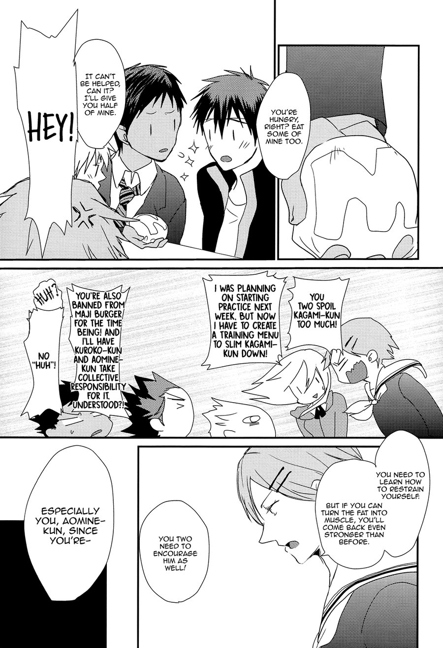 (SPARK8) [Lisky Girl (Sayako)] Ippai Taberu Kimi ga Suki | I Love How You Eat So Much (Kuroko no Basuke) [English] [Fujoshi Bitches] - Page 7