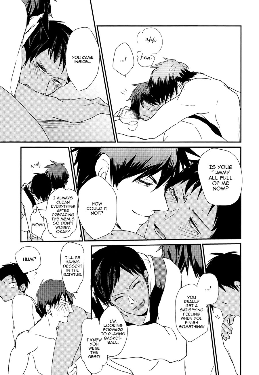 (SPARK8) [Lisky Girl (Sayako)] Ippai Taberu Kimi ga Suki | I Love How You Eat So Much (Kuroko no Basuke) [English] [Fujoshi Bitches] - Page 21
