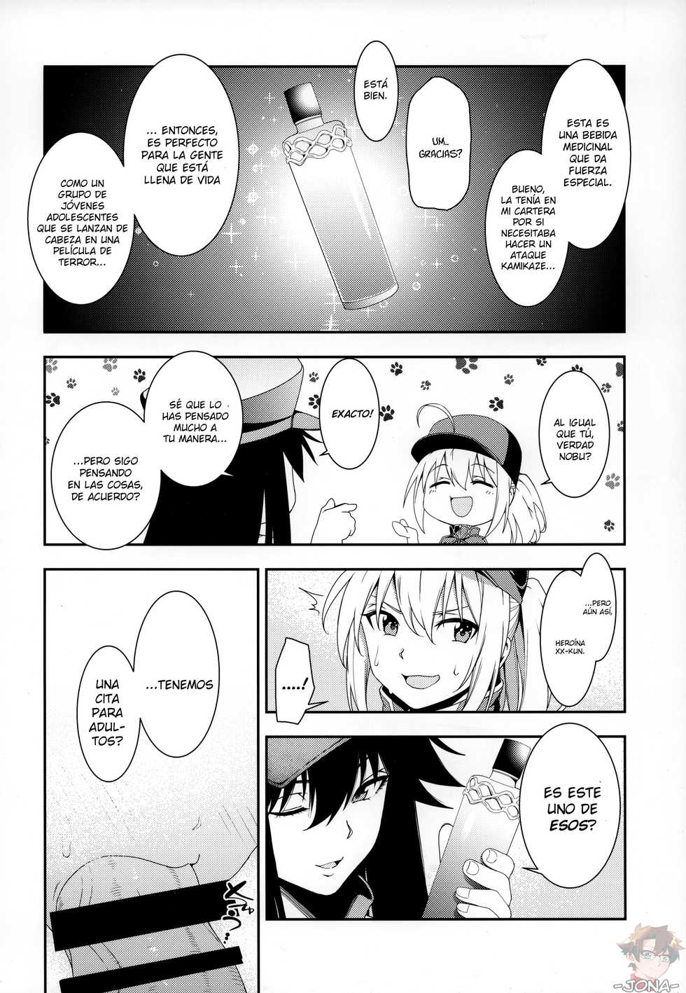 (C95) [Izumiya (Mikoma Sanagi)] Otona ni wa  (Fate/Grand Order) [Spanish] [Hizuru] - Page 4
