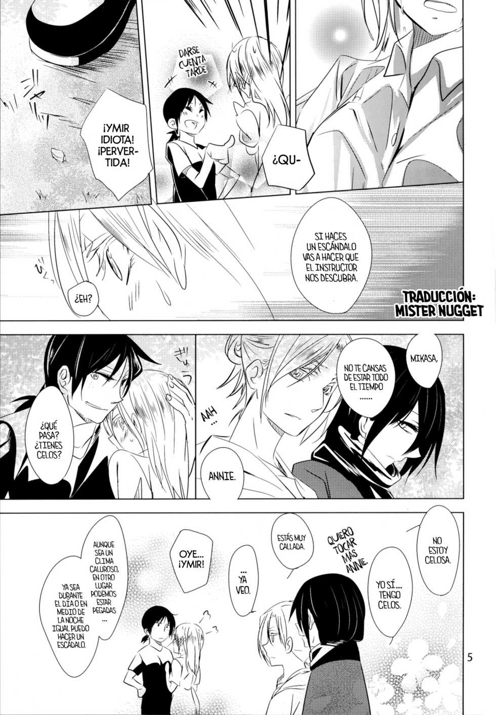 (SC61) [Komorebitei (Sora)] Seasons. (Shingeki no Kyojin)  [Spanish] [Mister Nugget] - Page 7