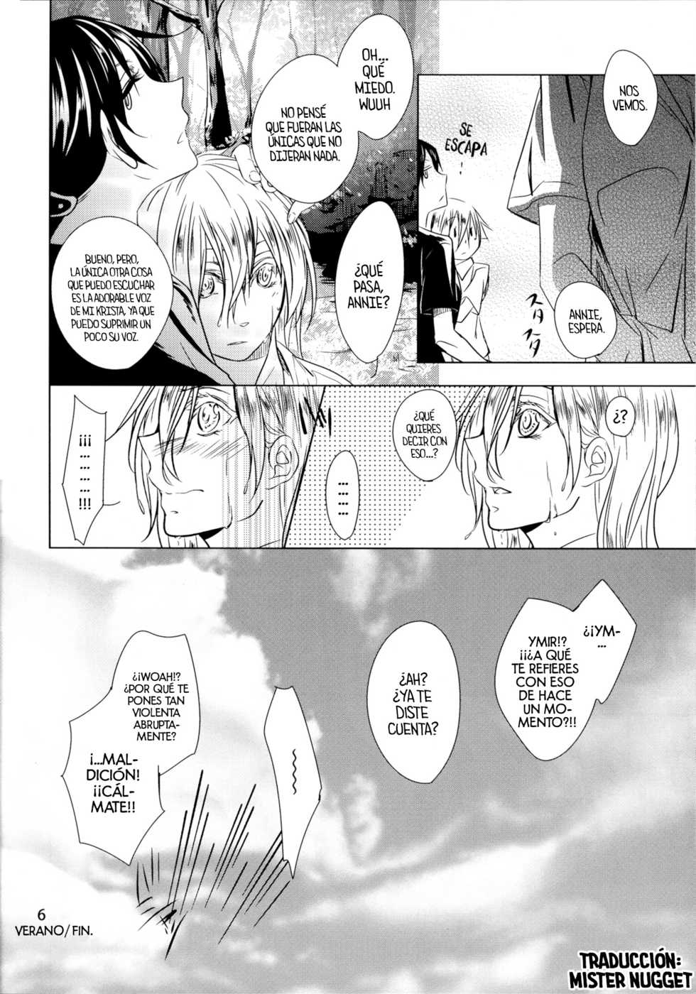 (SC61) [Komorebitei (Sora)] Seasons. (Shingeki no Kyojin)  [Spanish] [Mister Nugget] - Page 8