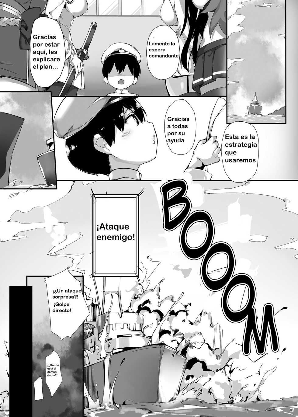 [Salt choc (Naha 78)] Hipper Shimai no Shota Sakusei Jinmon (Azur Lane) [Spanish] [Digital] - Page 4