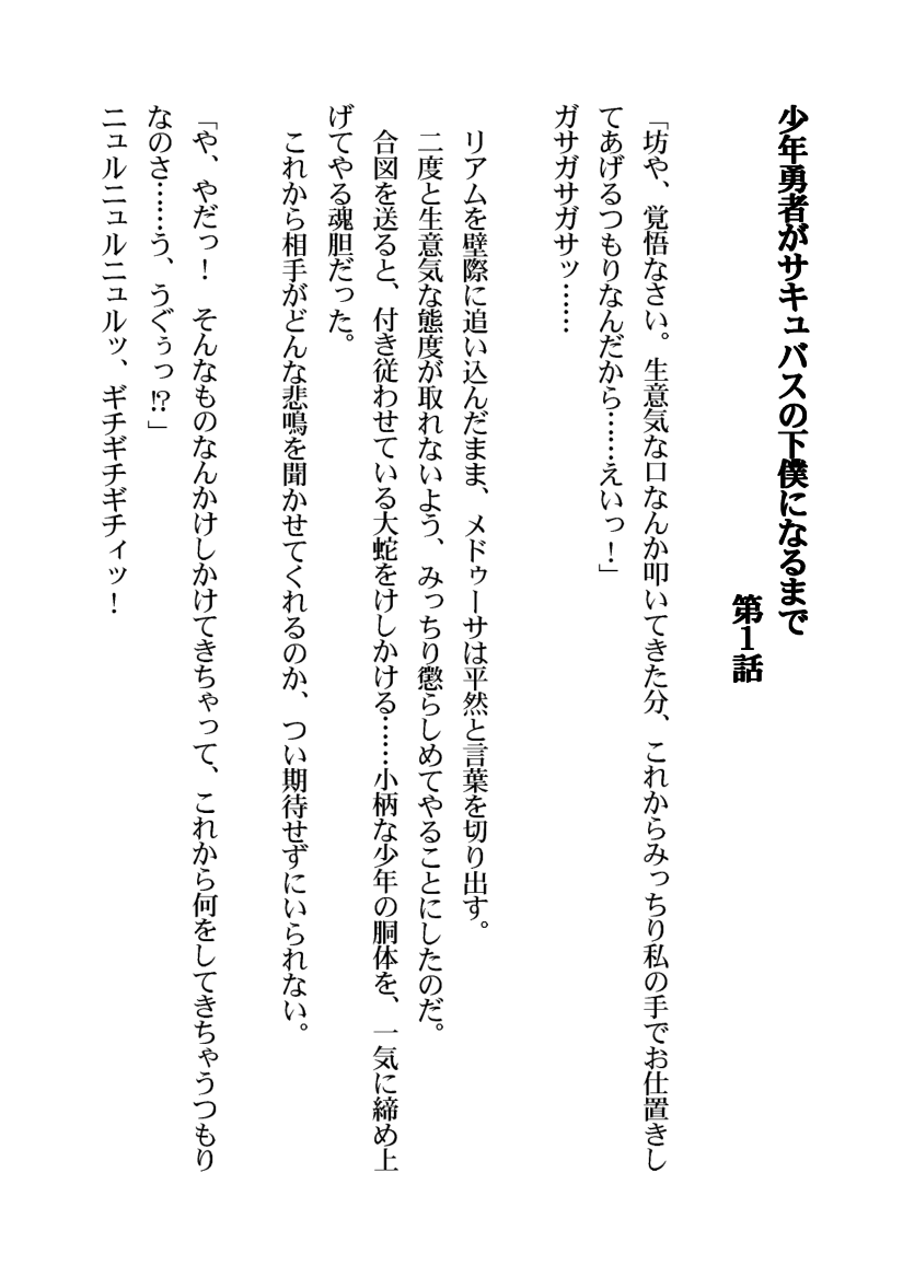 [Aidon Raiki (Sorano Suzume)] Shounen Yuusha ga Succubus no Geboku ni Naru made - Page 18